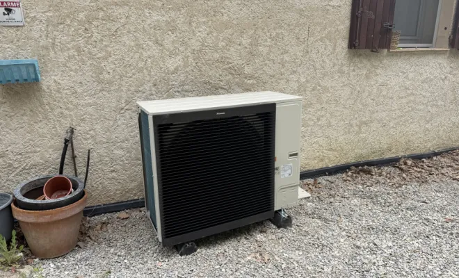 Remplacement d'une ancienne chaudière gaz par une pompe à chaleur air/eau DAIKIN, une solution performante, économique et respectueuse de l'environnement., Manosque, Forcalquier et alentours, CLIMPAC SOLUTIONS